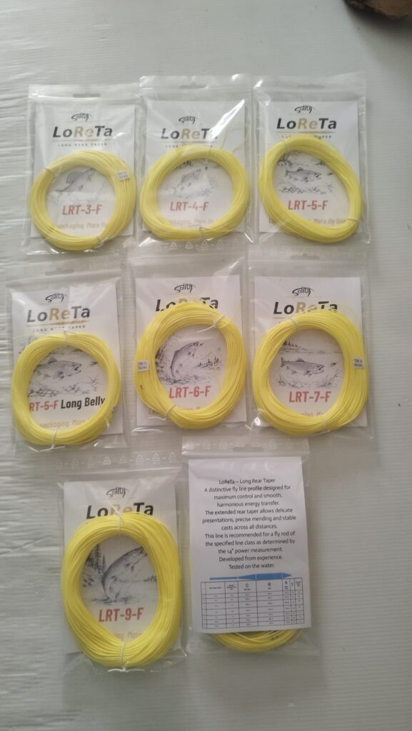 LoReTa Fliegenschnur im Praxiseinsatz