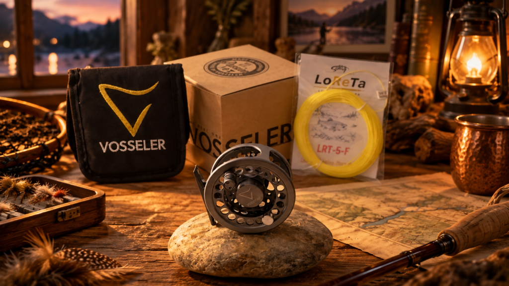 Vosseler DC2 mit LoReTa Fliegenschnur